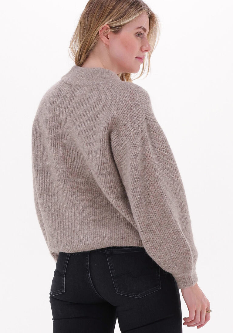 GESTUZ zand gestuz vest alphagz v-cardigan