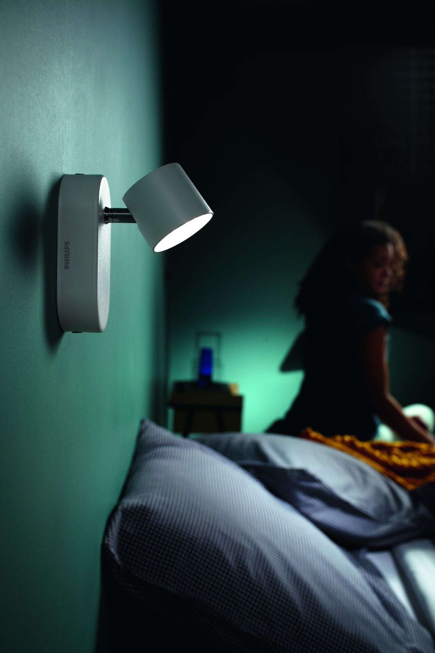 Philips STAR Wandspot - Weiss / B: 8.2 cm x T: 6.0 cm x H: 11.8 cm