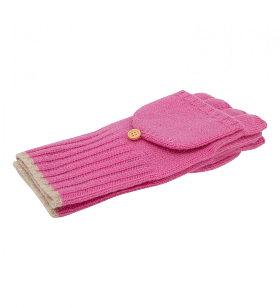 Luvas de lã rosa ECOALF Woolalf