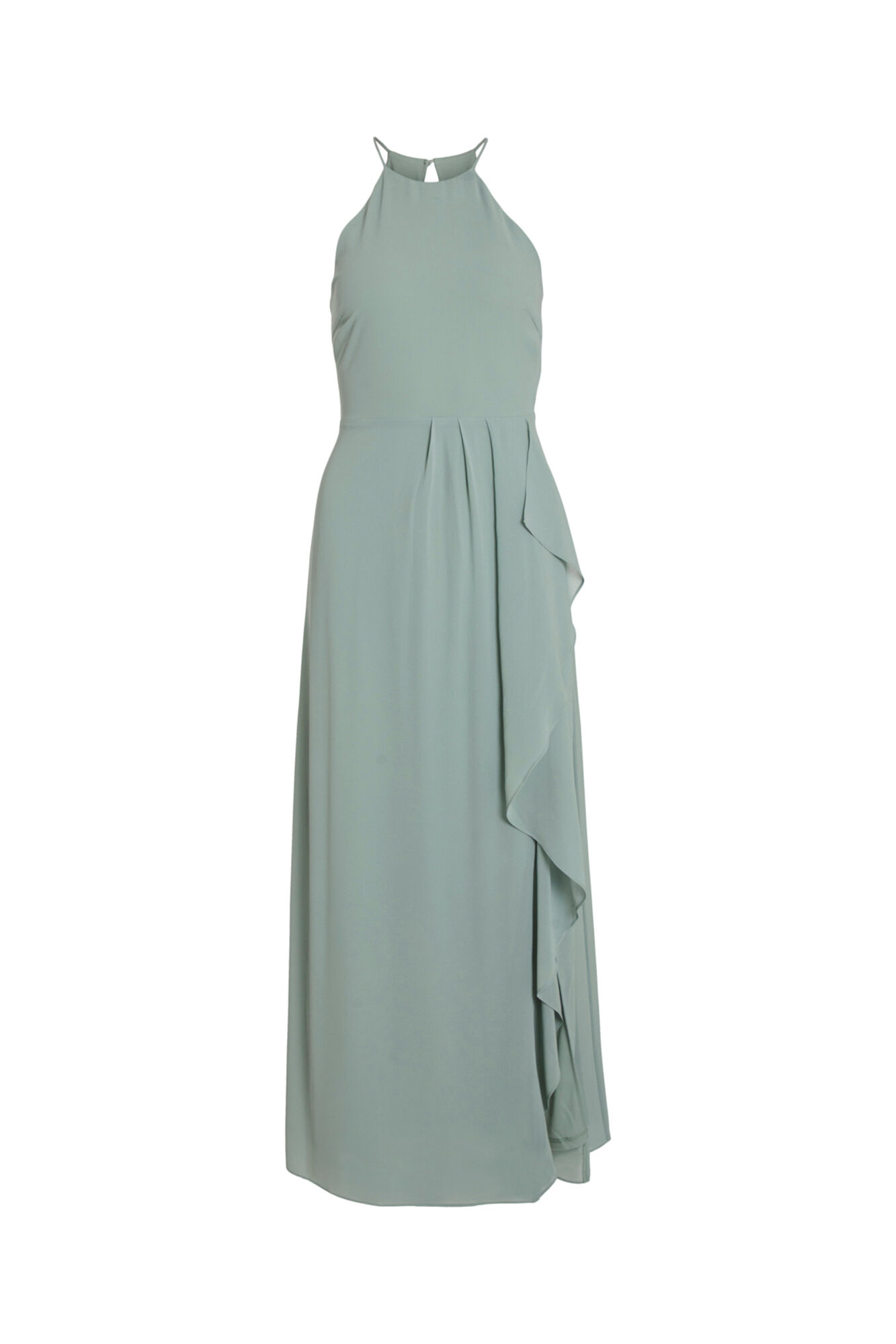 Vestido com decote halter