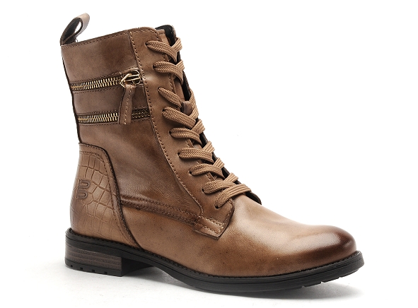 Bugatti boots bottine plates femme 411 5693w 4100 ronja beige