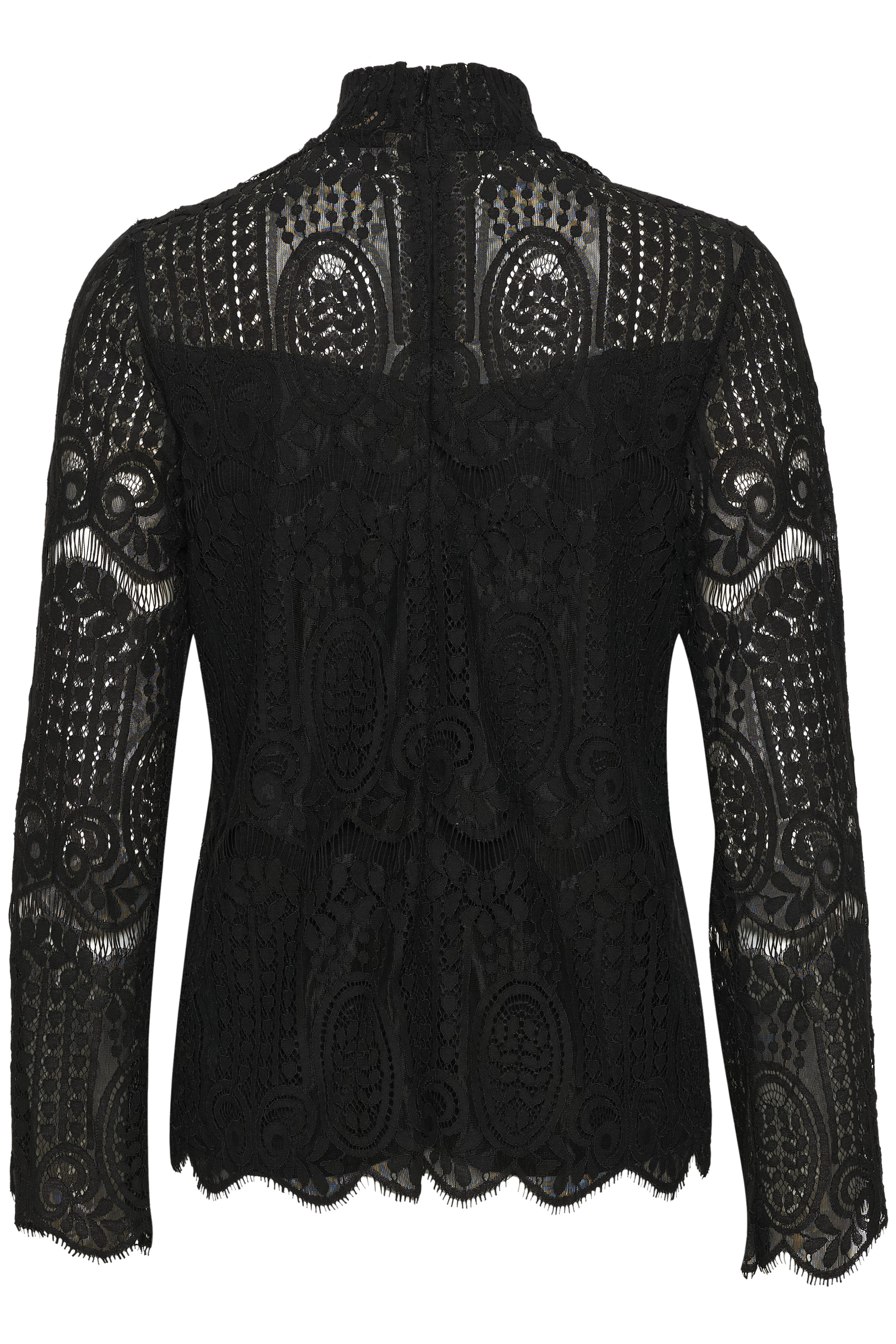 Culture - Ima Lace Blouse - Black