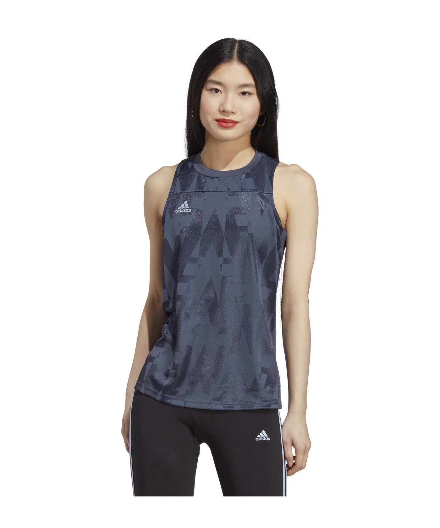 adidas Tiro Tanktop Damen Blau