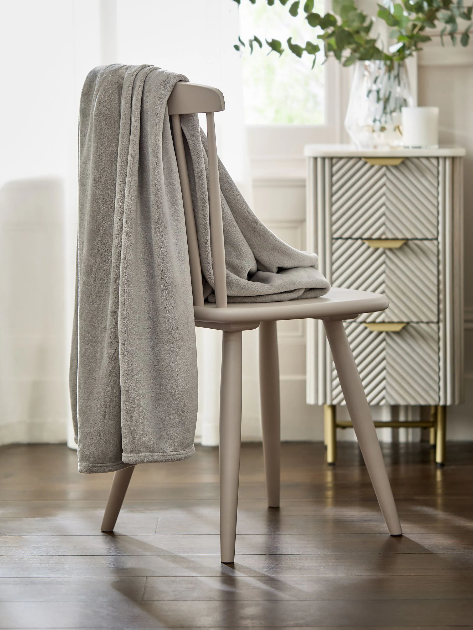 Pluche fleece sprei