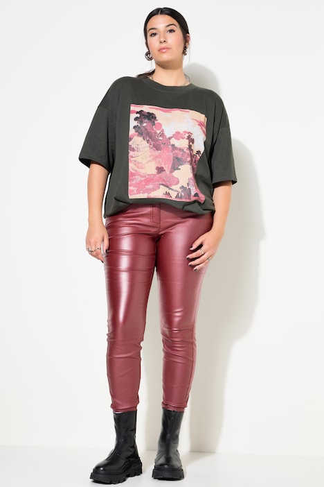Skinny Jeans, schmal geschnitten, 5-Pocket, beschichtet