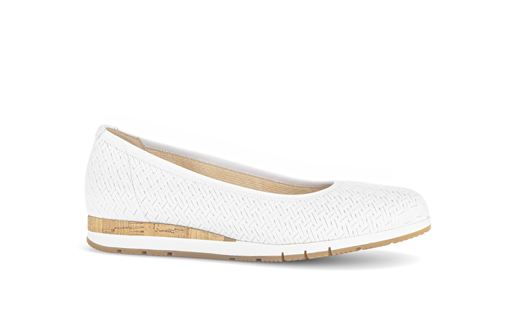 Gabor 62.410 weiss (kork)