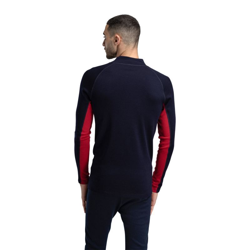 Aksla Baselayer Half zip - Pull en laine mérinos homme