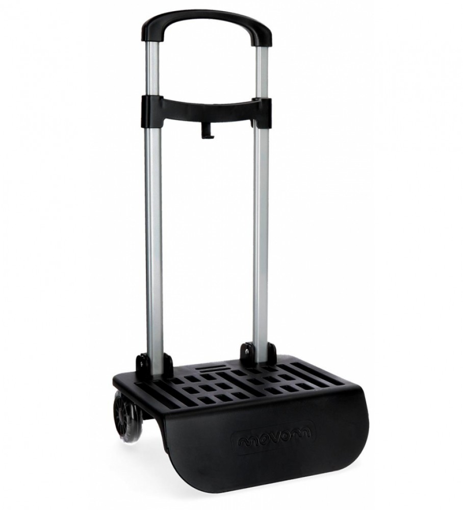 Carrinho Escolar Dobrável Movom, Preto -85cm-