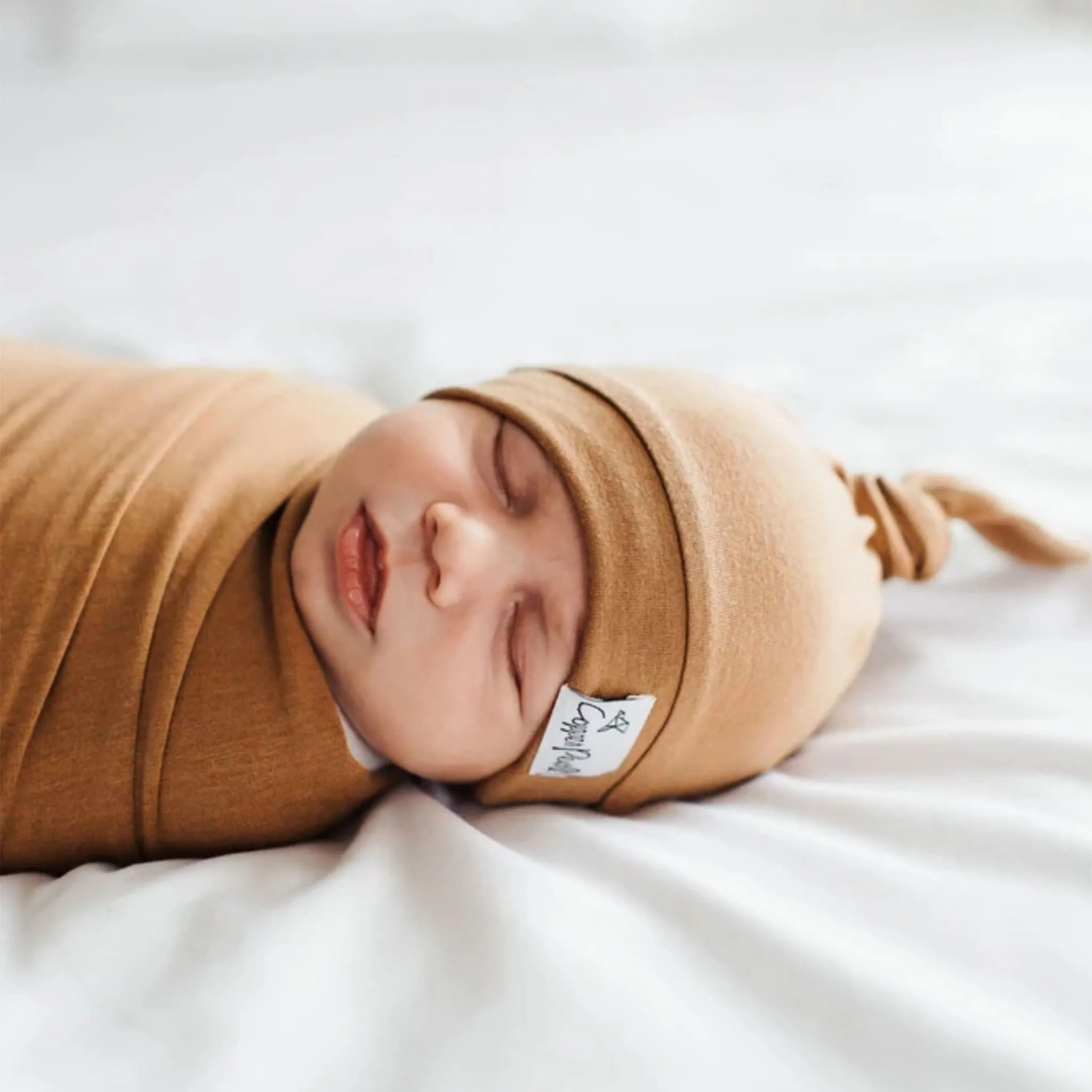 Copper Pearl Chapeau 0-4mois - Camel