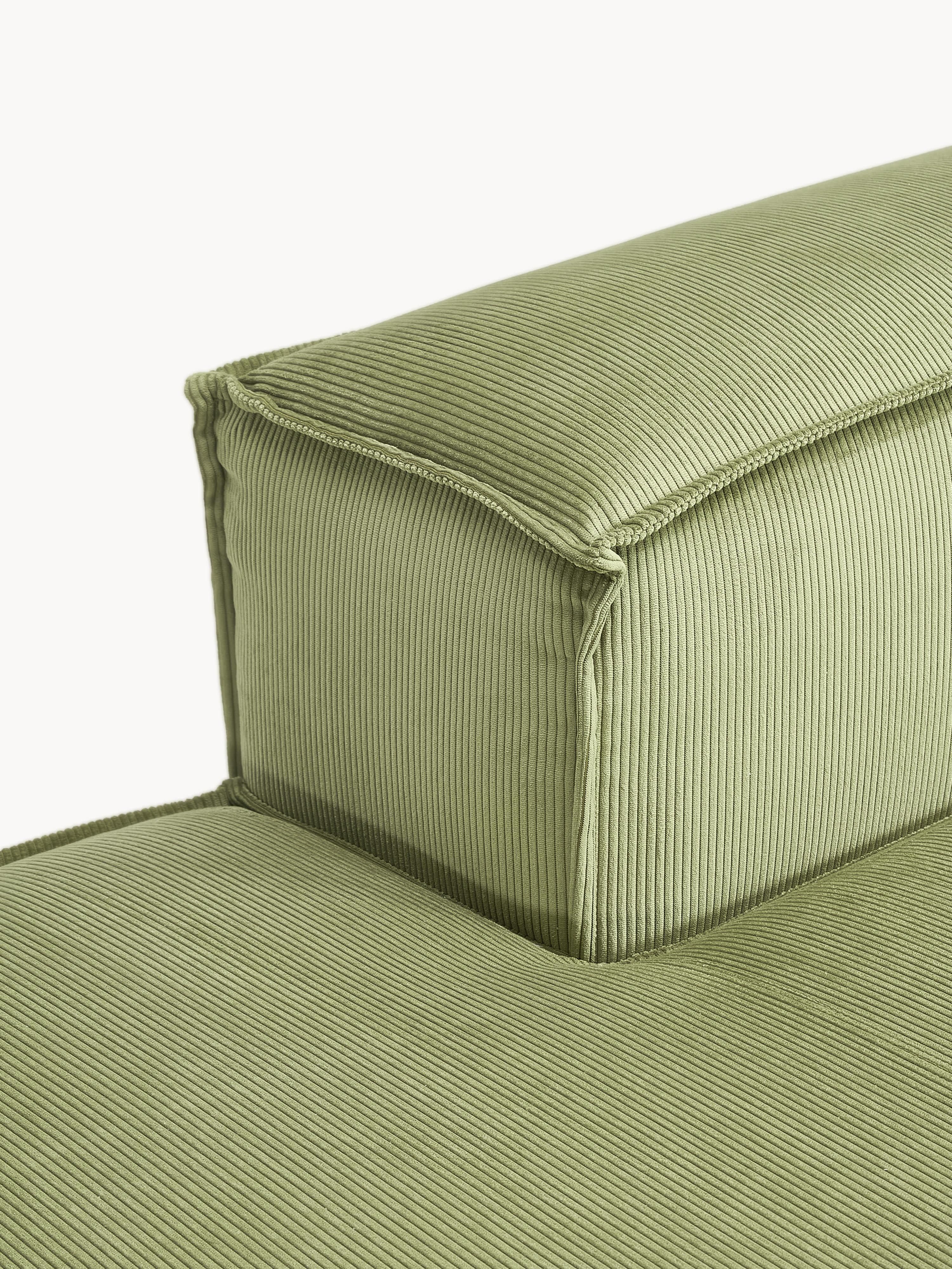 Chaise longue module Lennon van corduroy