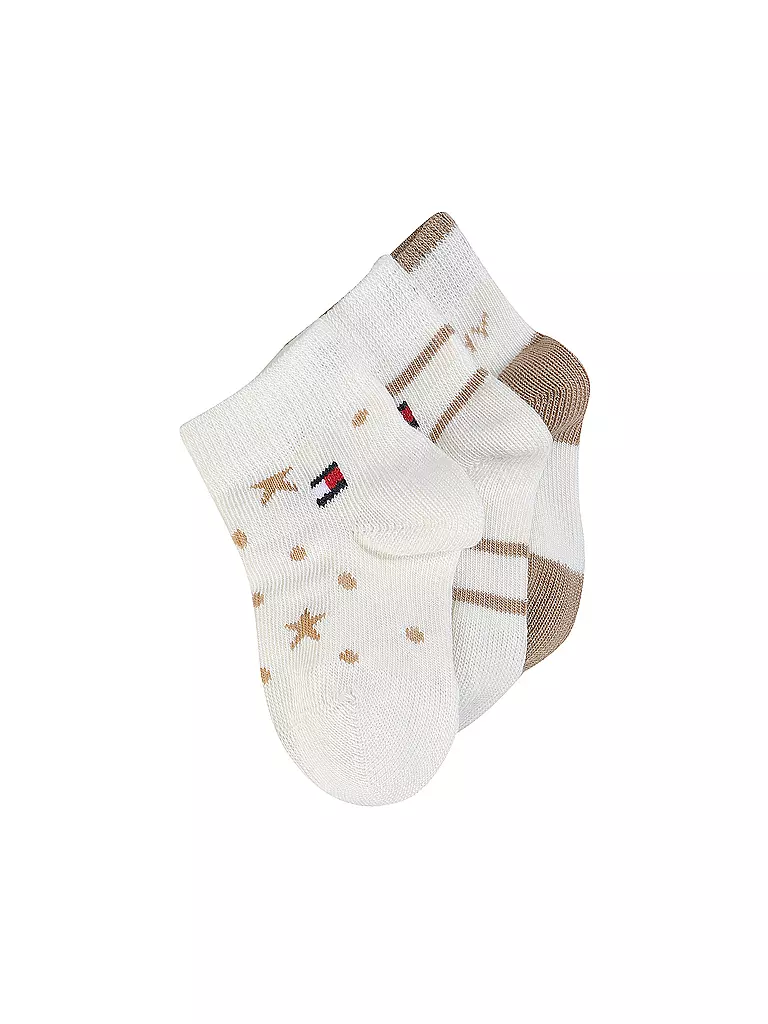 TOMMY HILFIGER Baby Socken 3er Pkg. classic khaki camel