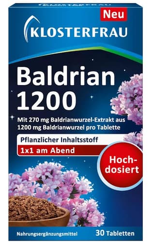 Klosterfrau Baldrian 1200 30 Stück