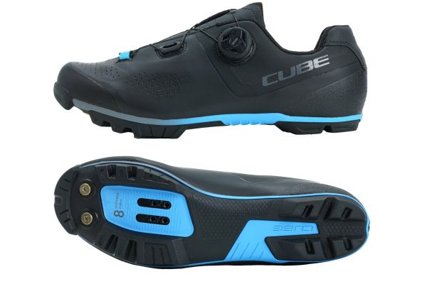 Cube MTB Peak Pro Cykelsko, Black'n'Blue