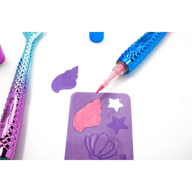 CREATE it! - Mermaid - Bodymarker mit Schablonen
