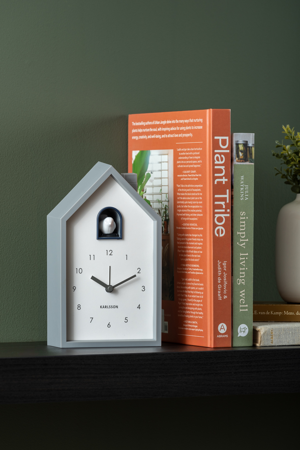 Alarm clock Modern Cuckoo mouse grey