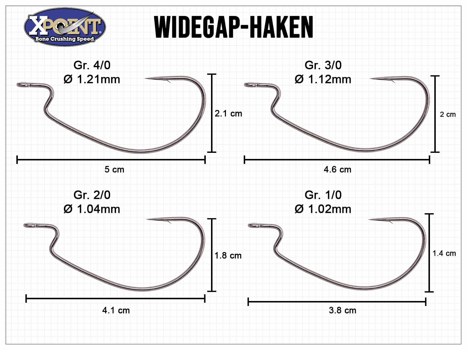 XPoint WideGap-Haken