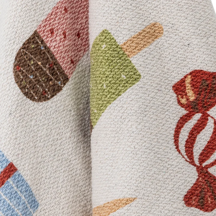 Bloomingville Mini - Sweets Decke, 130 x 160 cm, mehrfarbig