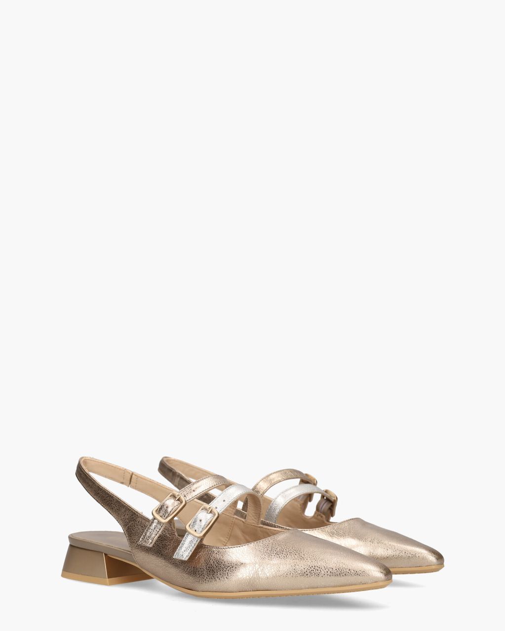 Hispanitas CHV243462 Goud Dames Slingbackloafers