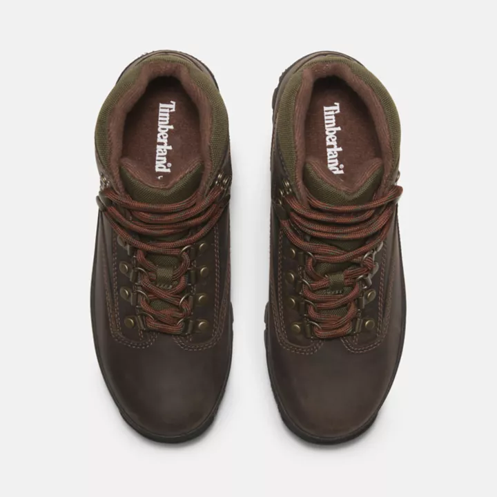Chaussures de randonnée Euro Hiker pour femme en marron foncé
