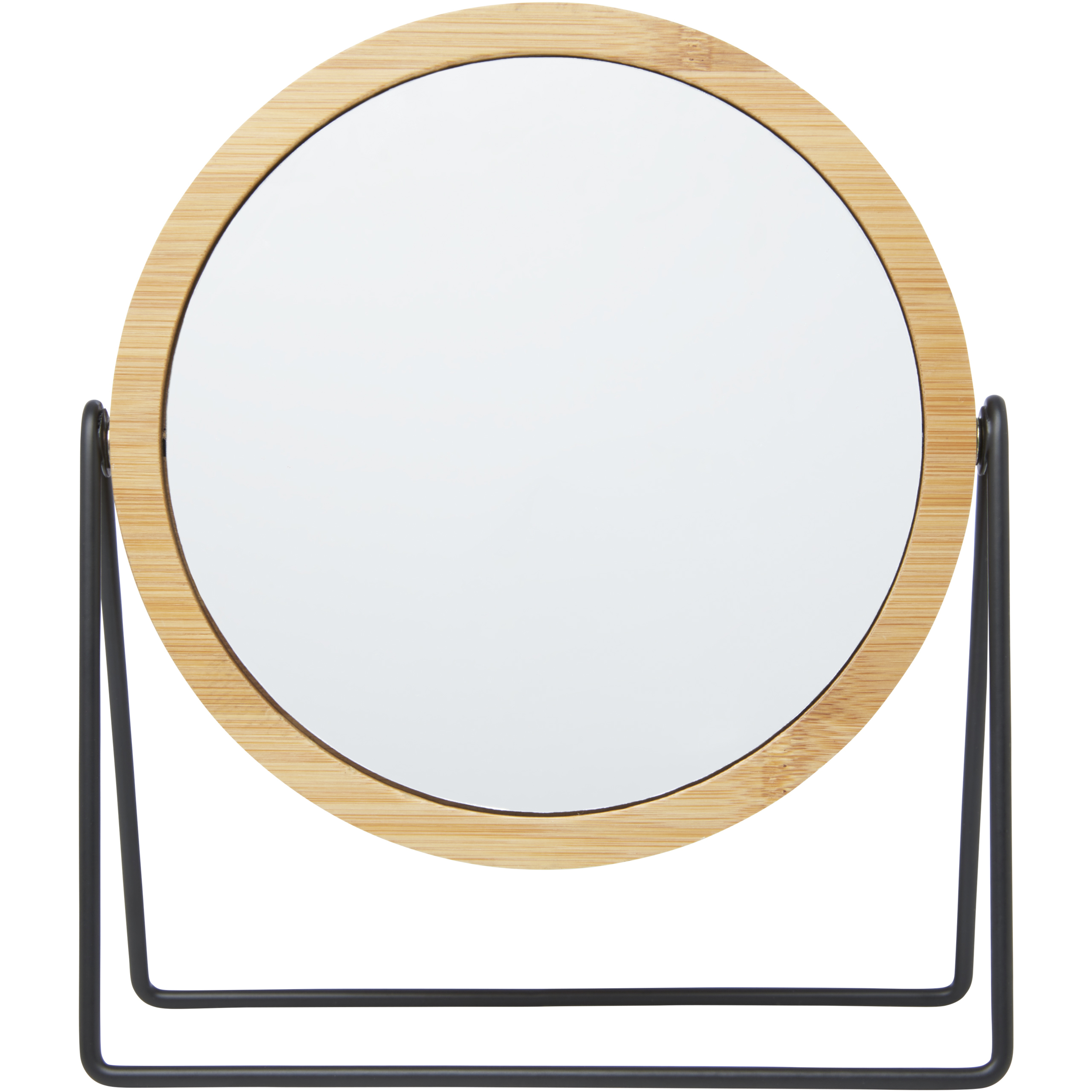 EgotierPro 126197 - Miroir à pied Hyrra en bambou