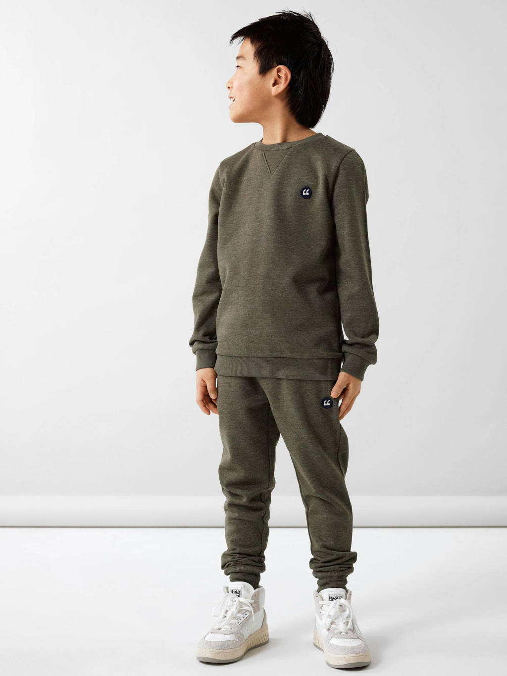 NAME IT sweater NKMVIMO groen