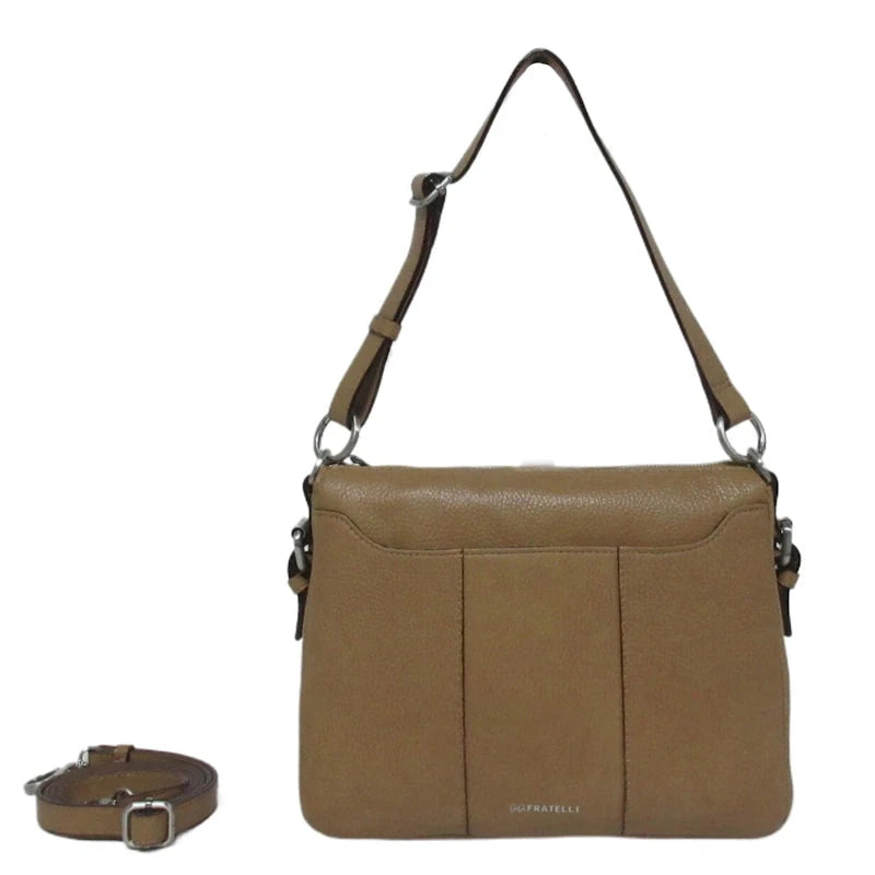 Gigi Fratelli Schouder-/Crossbodytas  Romance ROM0183 Camel