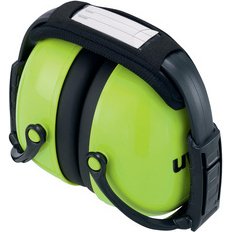 Coquille anti-bruit K2, pliable, vert fluo