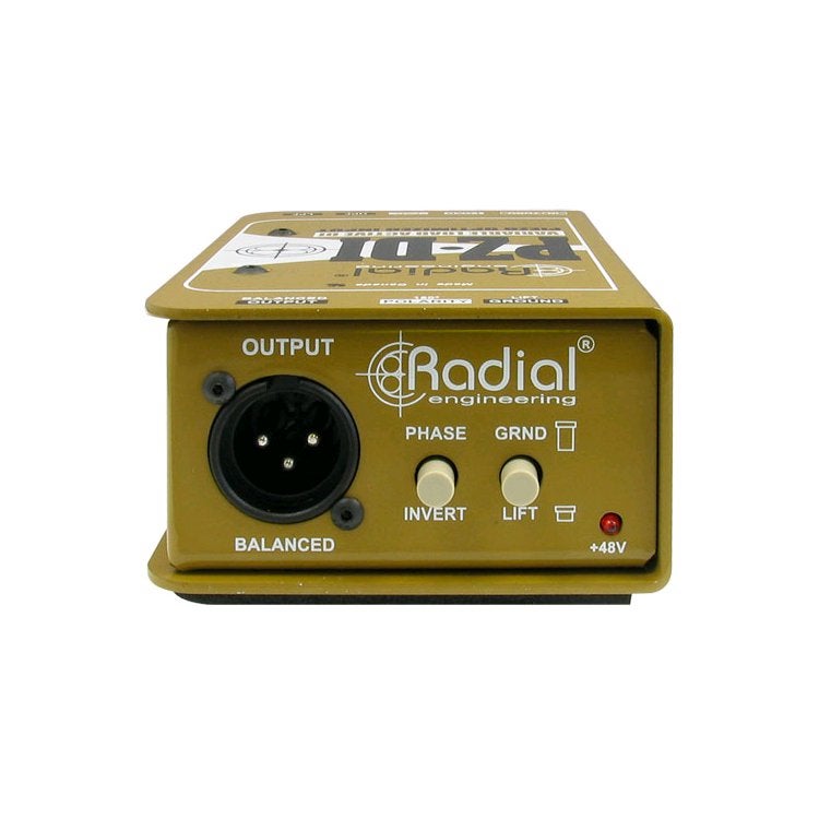 Radial PZ-DI DI-box voor akoestische- en orkest-instrumenten