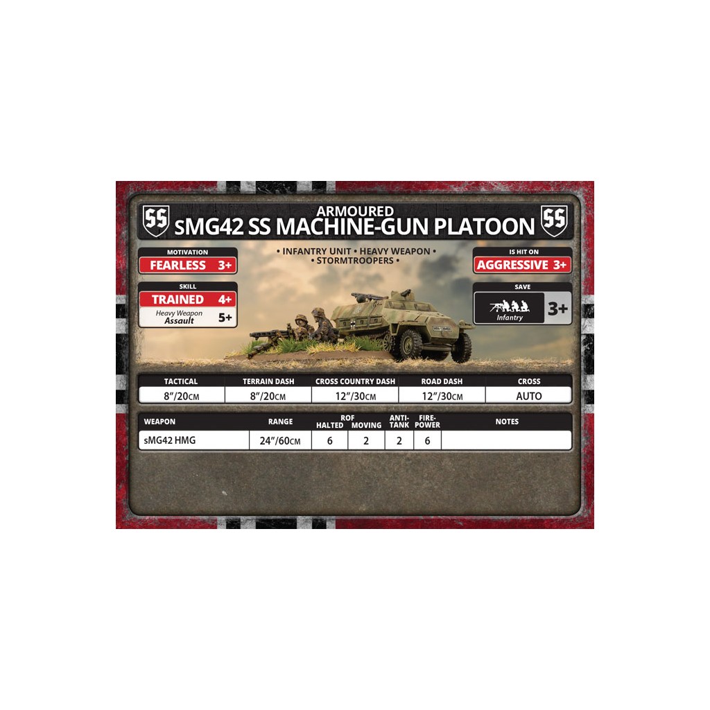 Flames of War - MG42 SS Machine Gun Platoon