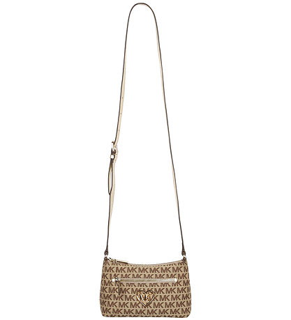 Michael Kors Skuldertaske - Stone m. Guld