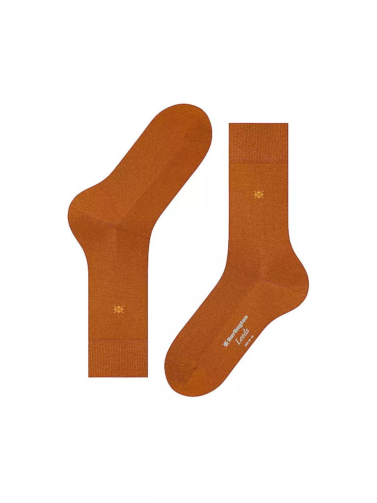 BURLINGTON Herren Socken LEEDS 40-46 blush orange