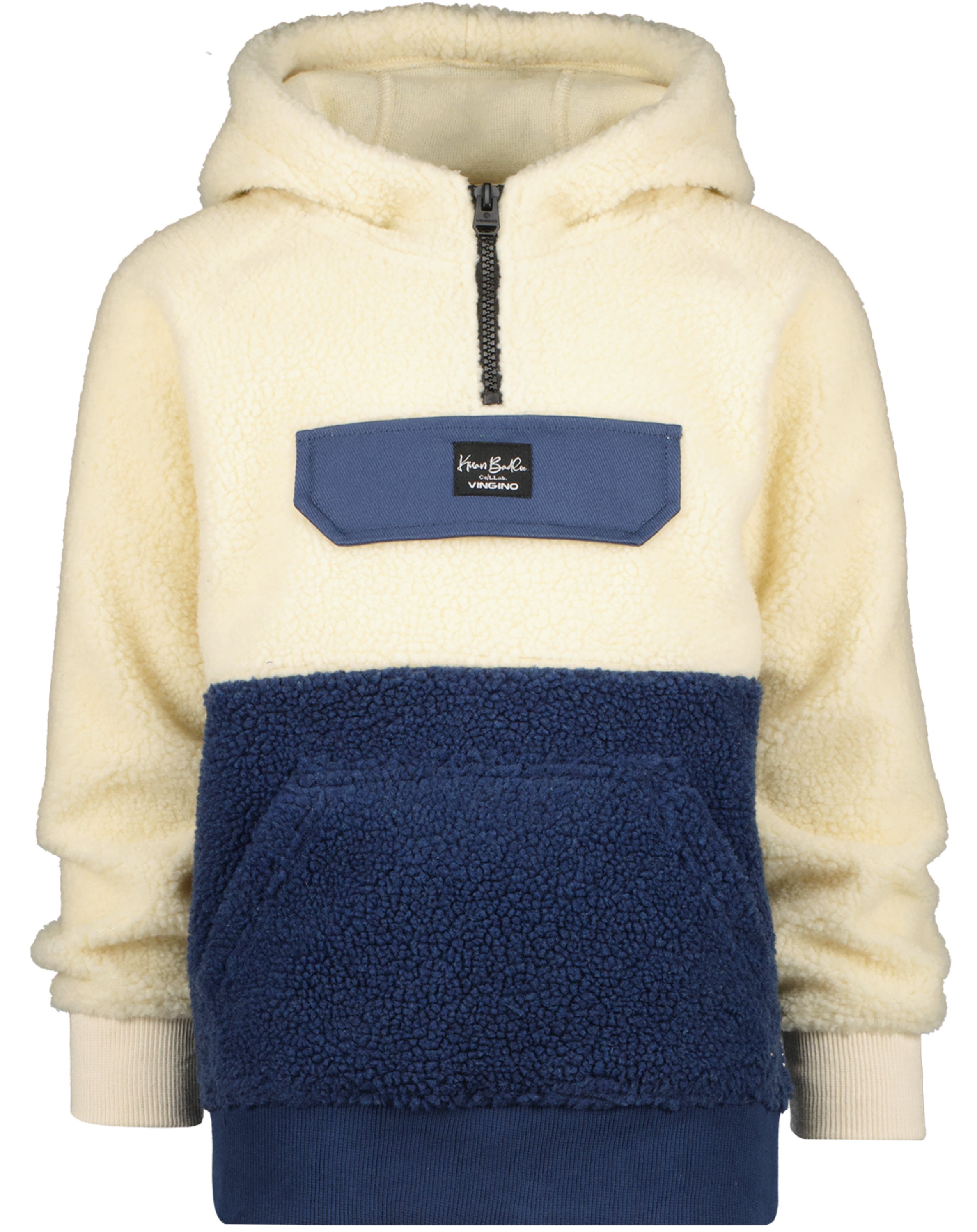 Kapuzen-Sweatshirt MOOZ in stone blue