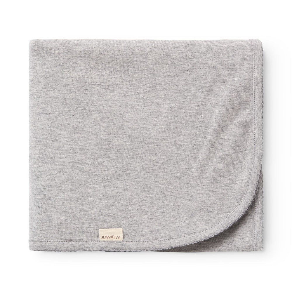 Køb MarMar Modal New Born Light Grey Melange Alida Tæppe