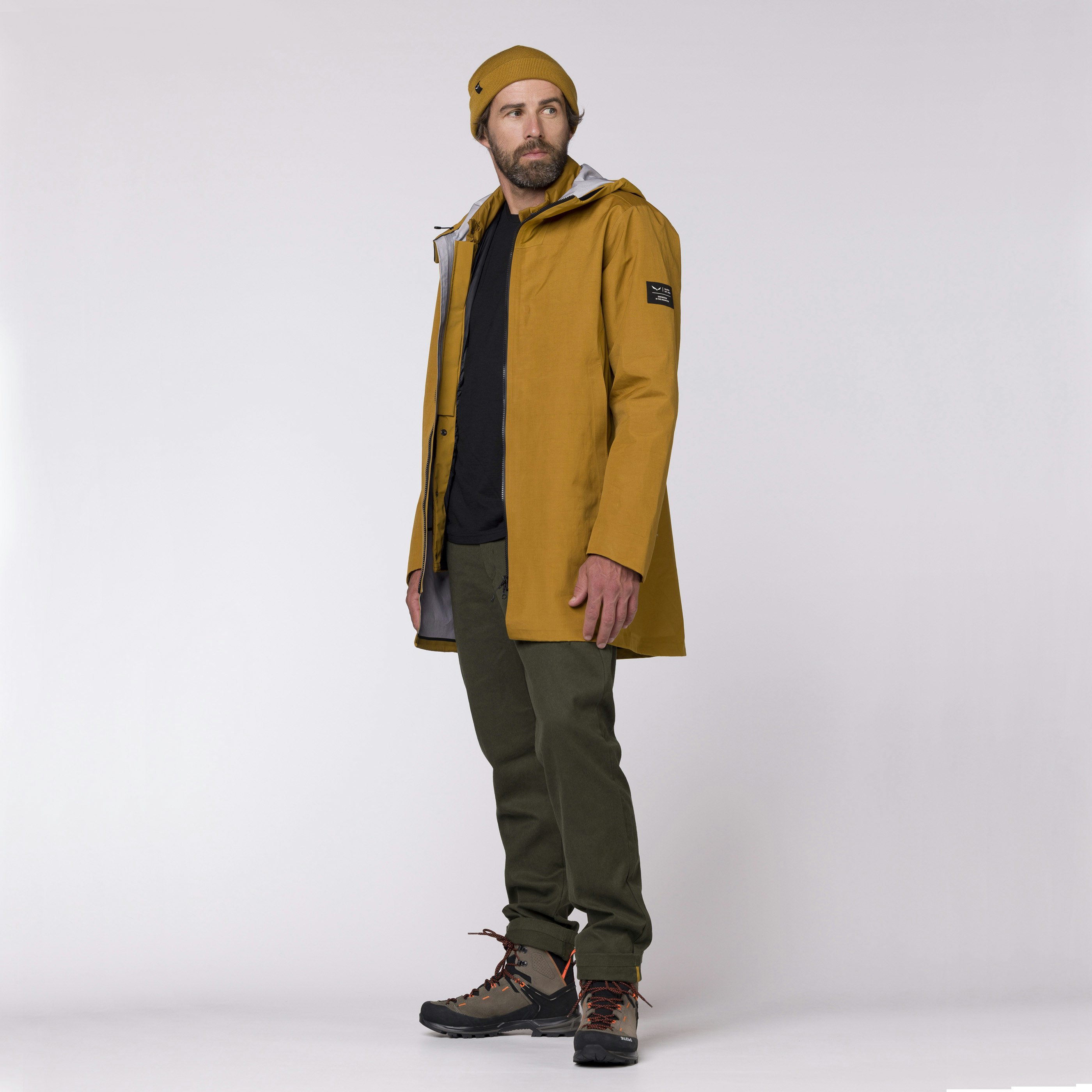 Fanes 3 Layers Powertex Hemp 2 in 1 Parka Herren