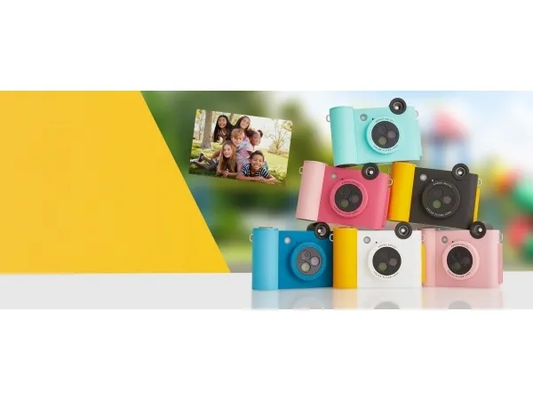 Kodak Kodak Smile  2-i-1 digitalkamera 5mp / Instant   Zink Bluetooth-telefonprinter - hvid