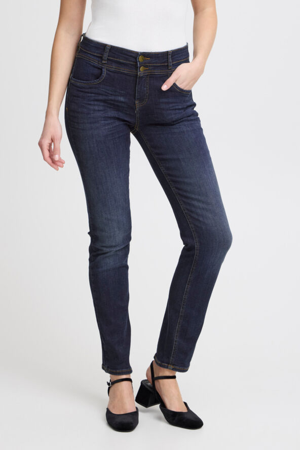 Fransa Zomal 2 Jeans Denim (noos) indigo blue denim