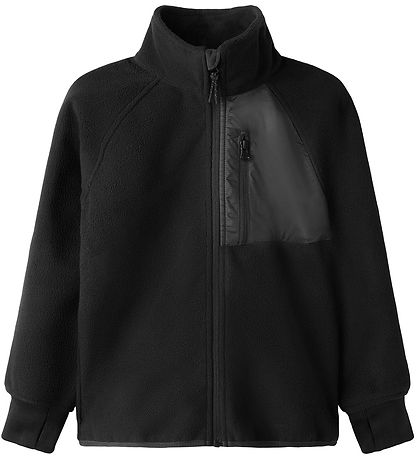 Name It Fleecejacke - NknMove03 - Schwarz