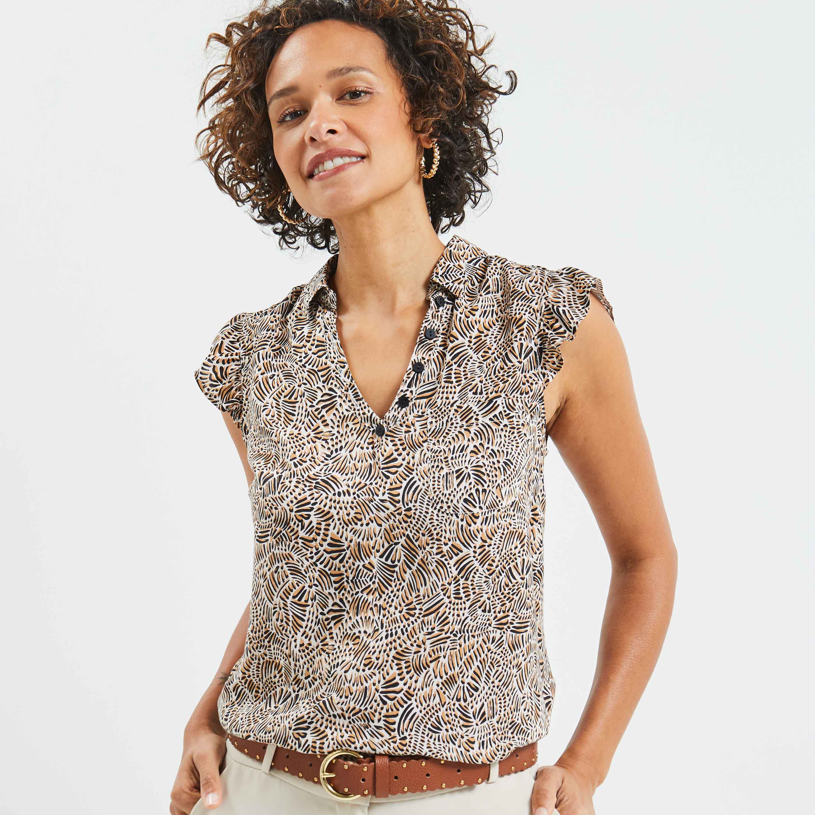 Blouse imprimée femme - IMPRIME