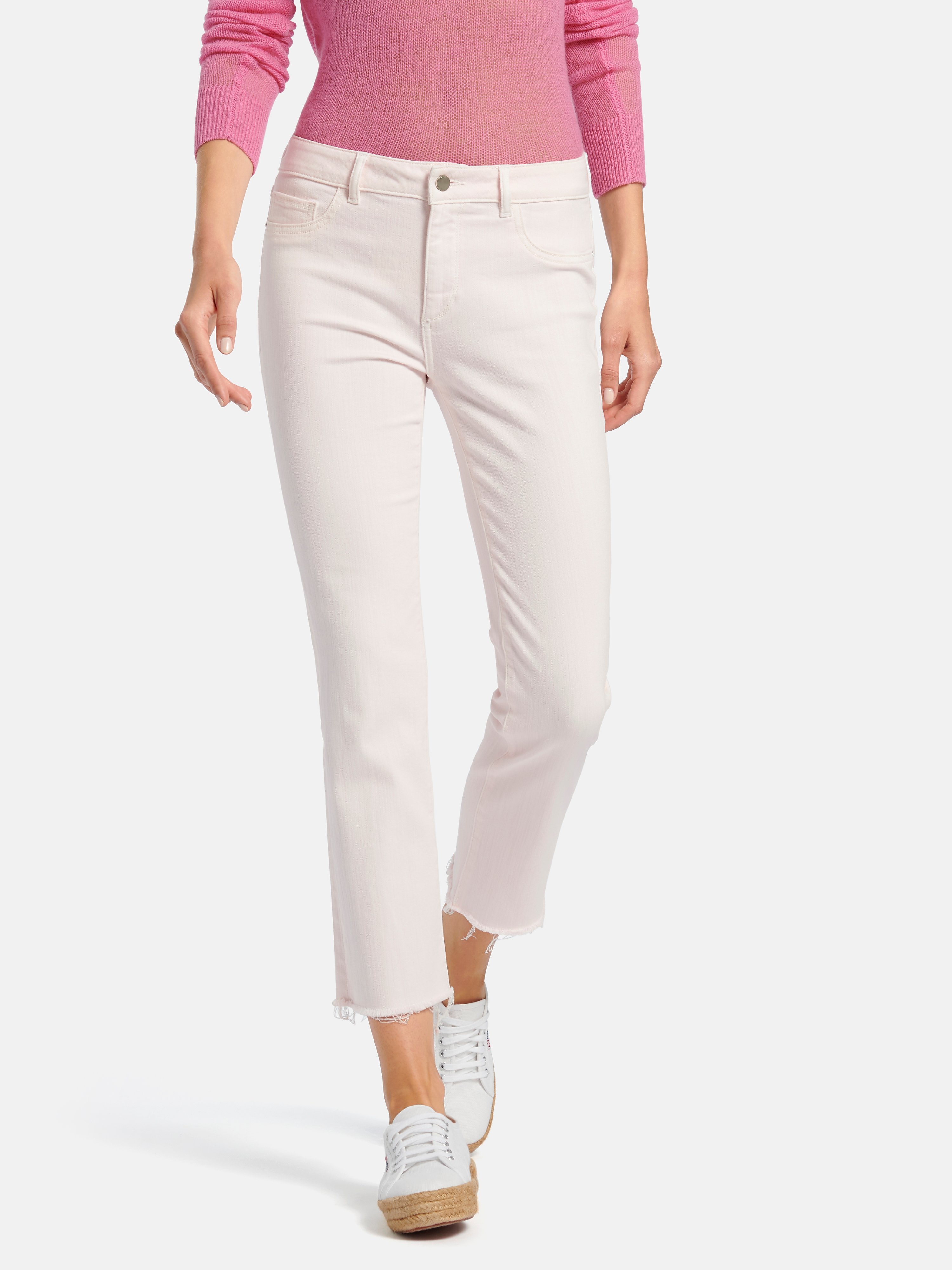 7/8 Jeans Modell Mara Straight Mid Rise