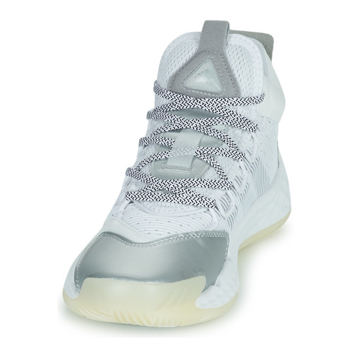 adidas Performance - PRO BOOST MID - Blanc / Argenté