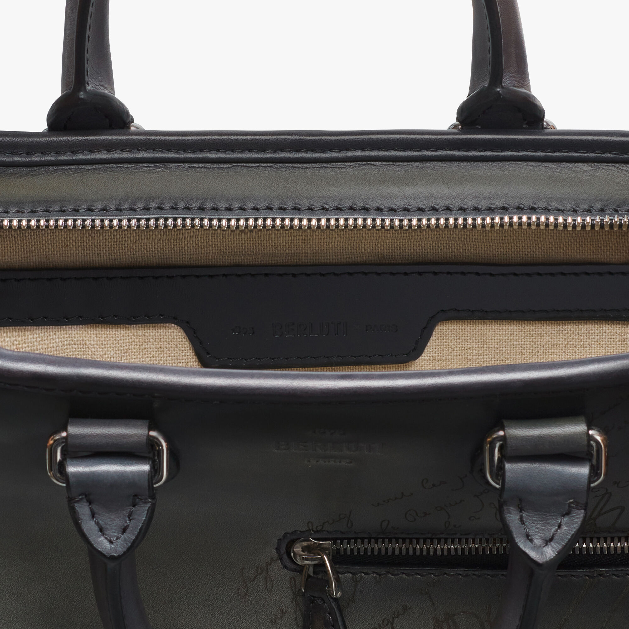 Sac Bandoulière Un Jour Gulliver En Cuir Scritto