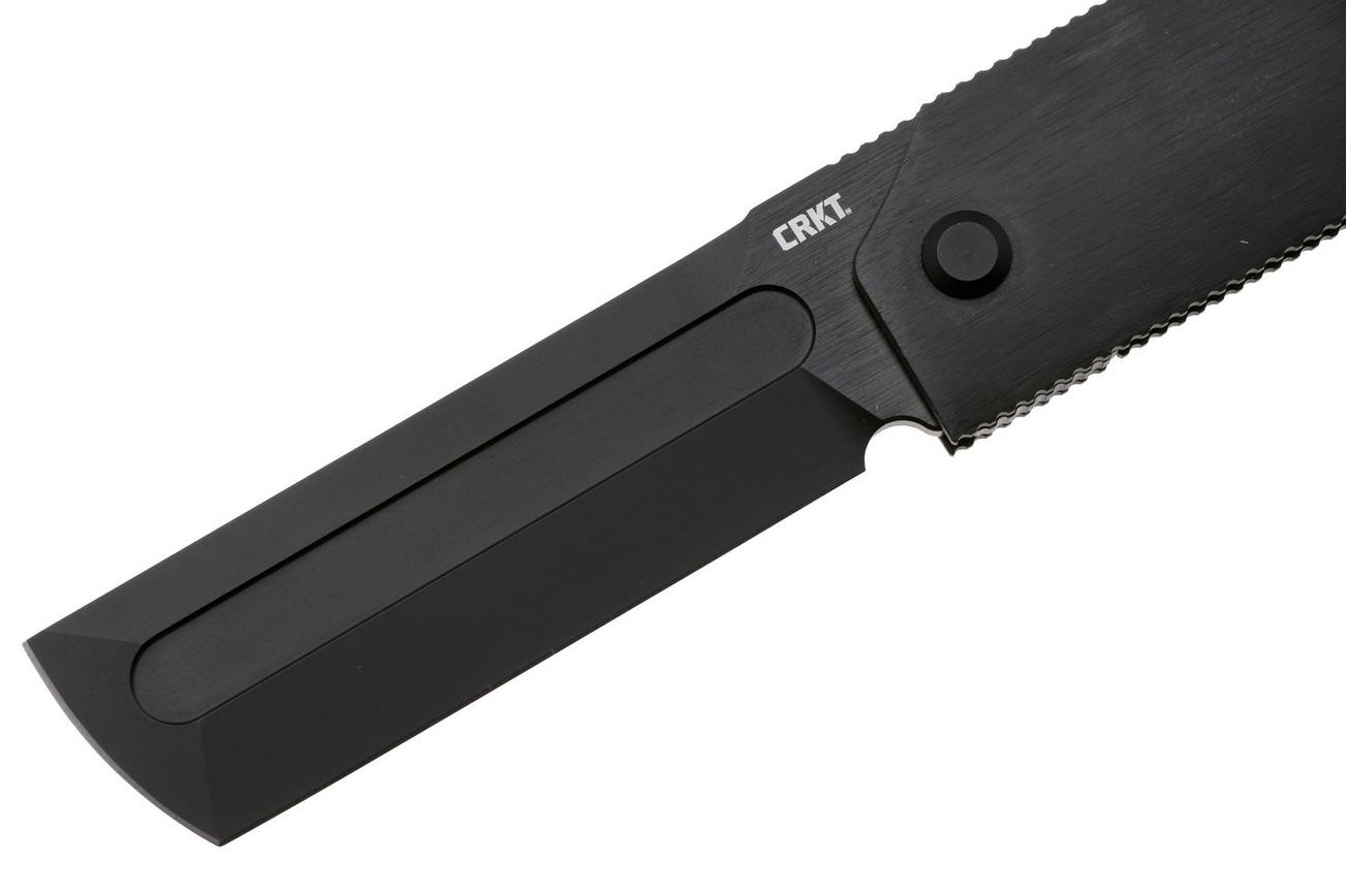 CRKT Mbombo 5920K, Black M390, Black Titanium zakmes, Darriel Caston design