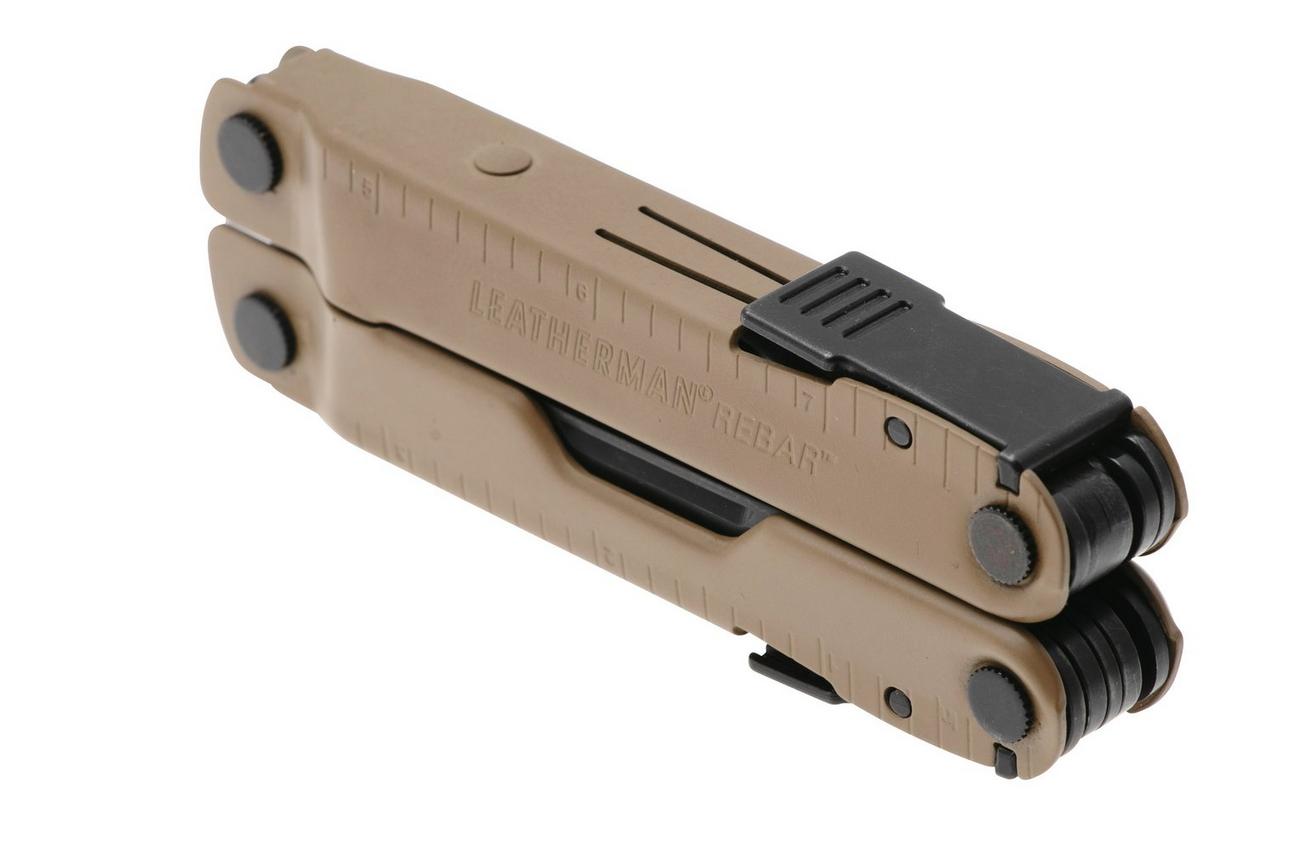 Leatherman Rebar Coyote multitool, nylon foedraal