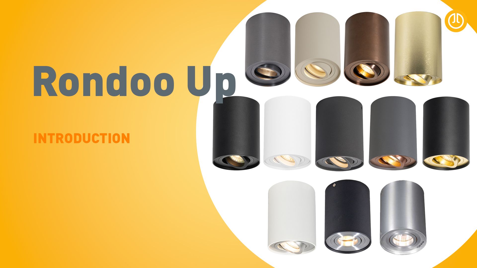 Moderne opbouwspot gunmetal GU10 50mm kantelbaar - Rondoo Up