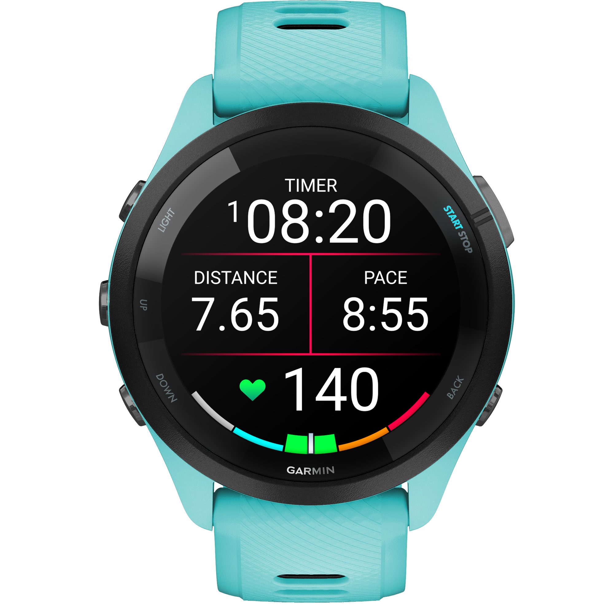 Garmin Forerunner® 265 Pulsuhr türkisblau