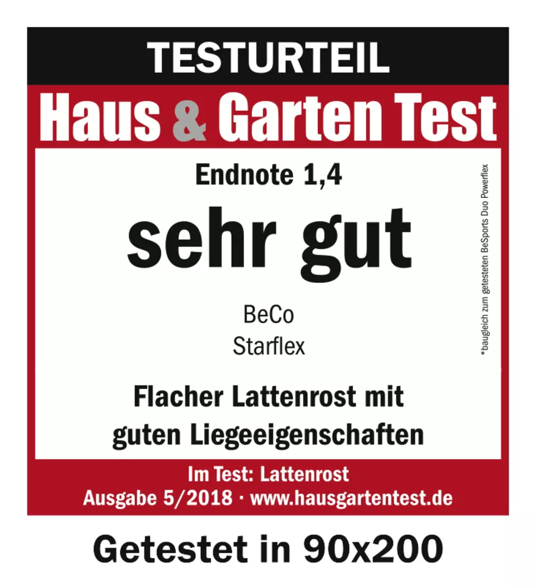 Lattenrost, unverstellbar Starflex
