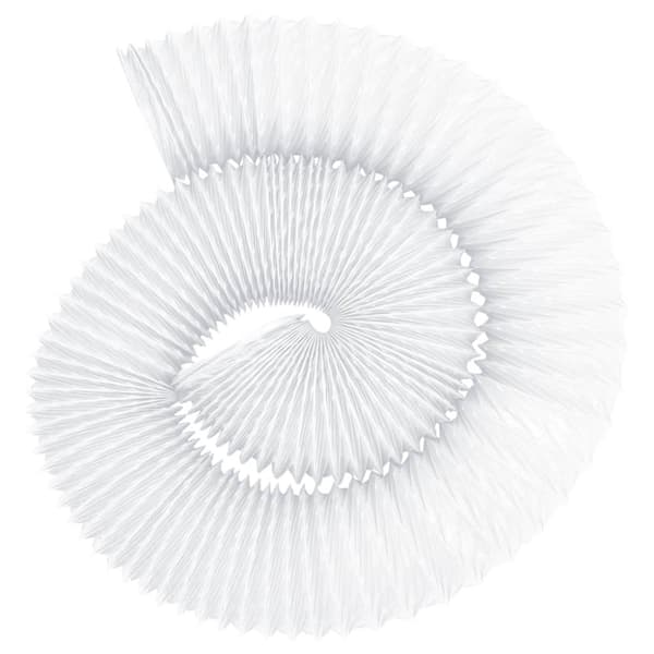 vidaXL Ventilasjonsslange PVC 6 m Ø20 cm