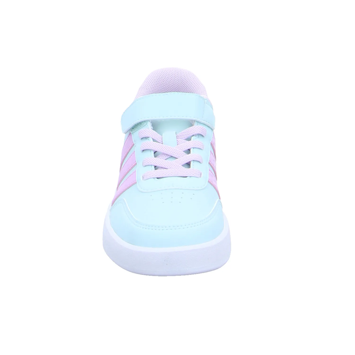 ADIDAS Kinder Sportschuh Hellblau Lederimitat