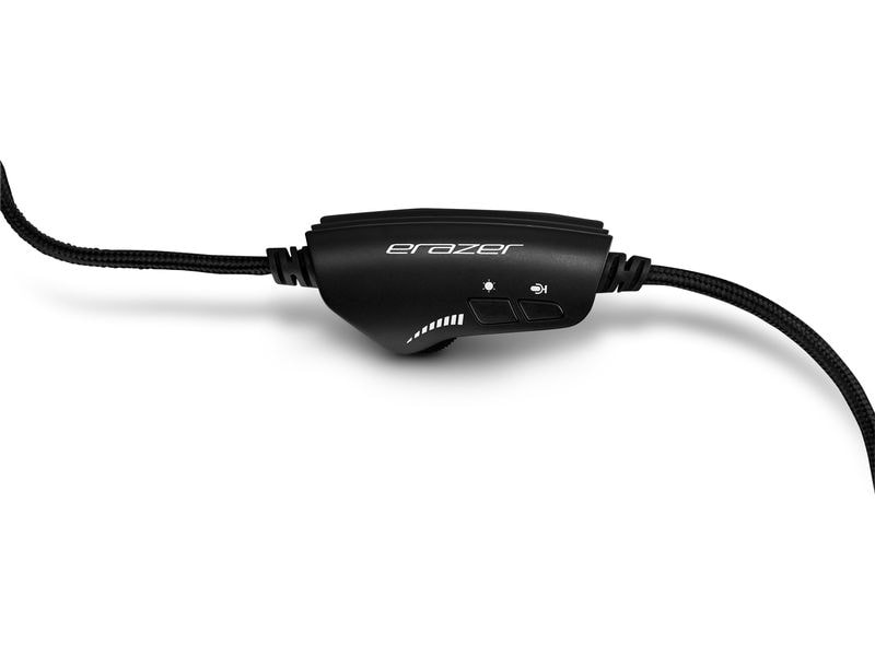 Erazer Headset Mage P20 Schwarz Bequemes Over-Ear-Gamingheadset