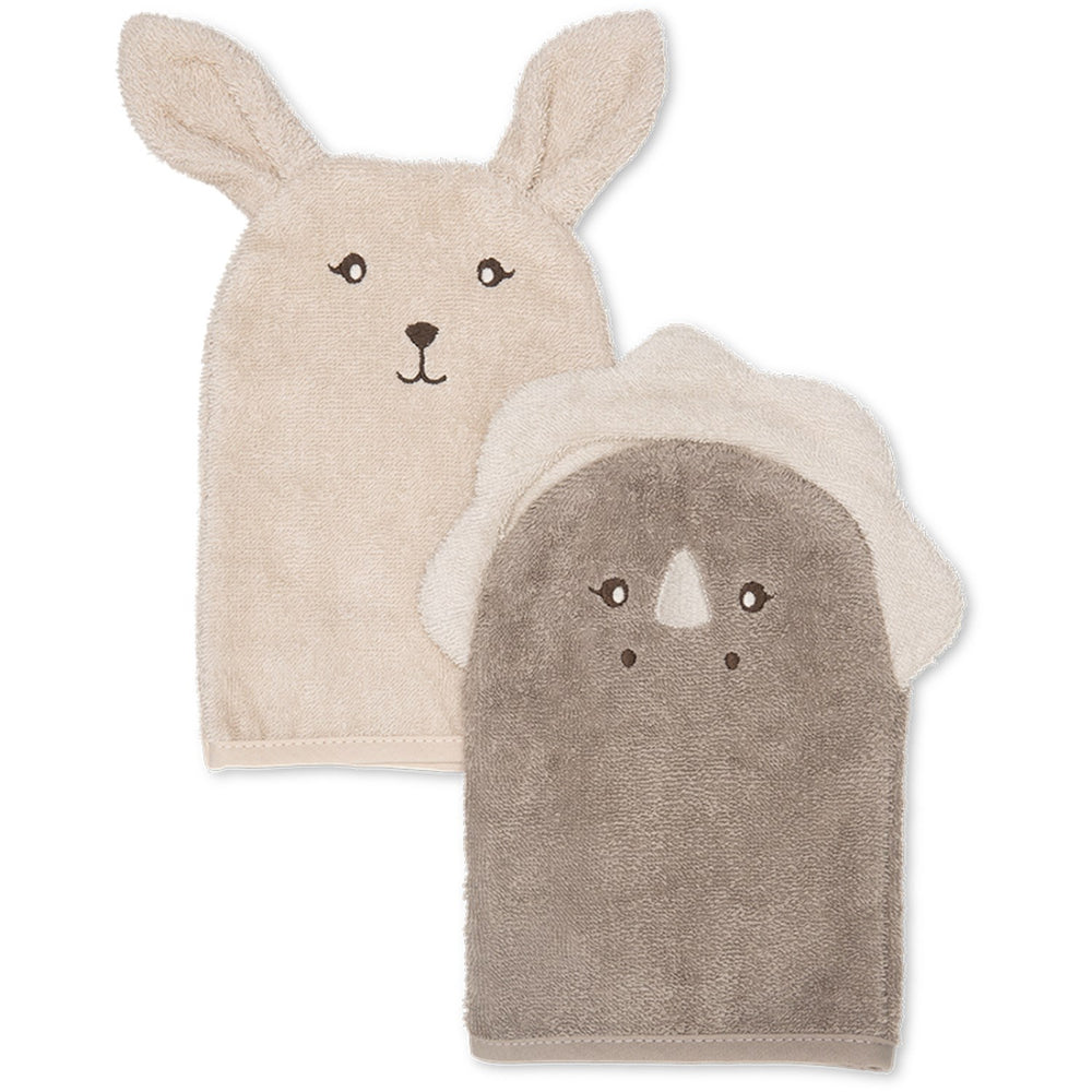 Køb That's Mine Bunny And Dino Michi Vaskeklude 2-Pak
